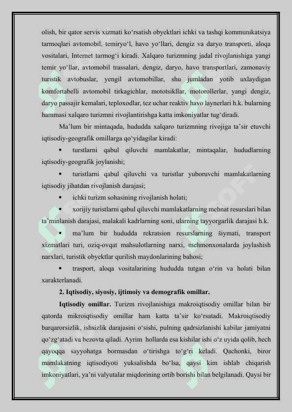 ISROIL TURIZMINING DINAMIKASI 8