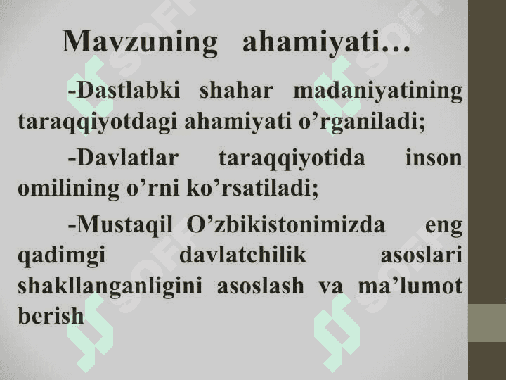O‘zbekistonning davlatchilik tarixi: eng qadimgi davrdan  Yangi O‘zbekiston davlatchiligi asoslari 4