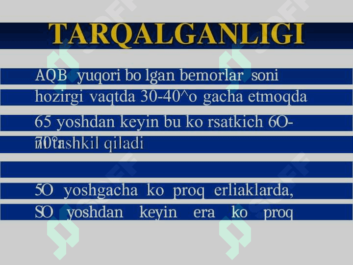 Arterial gipertenziya, gipertoniya kasalligi va buyrakka bogʻliq arterial gipertenziya etiologiyasi, patogenezi va klassifikatsiyasi 4