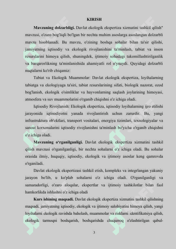Davlat ekologik ekspertiza xizmatini tashkil qilish 3