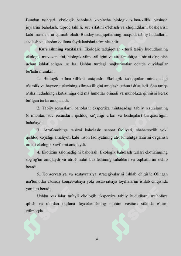 Ekologik ekspertiza turlari 4
