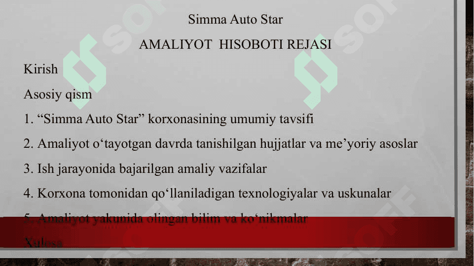 Simma Auto Star 2