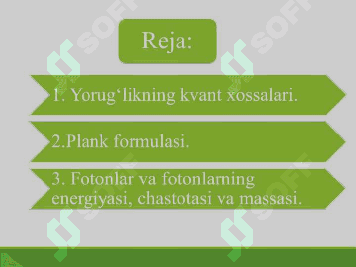 Yorug‘liking kvant tabiati 2