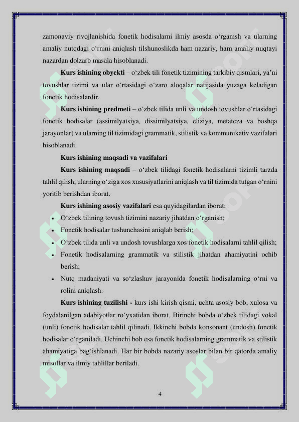 O‘zbek tilida fonetik hodisalar 4