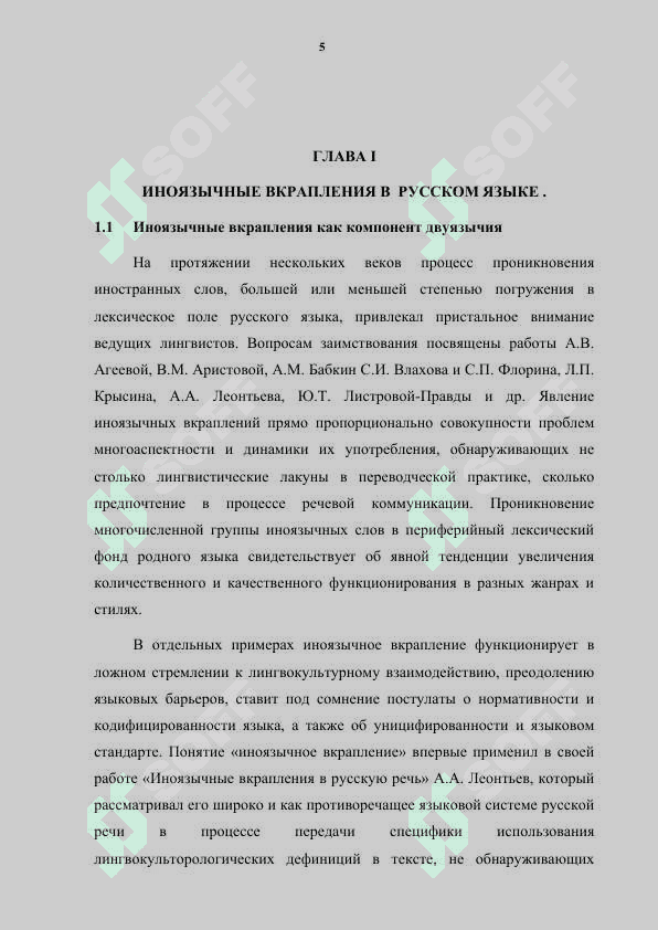 Иноязычные вкрапления как компонент двуязычия 5
