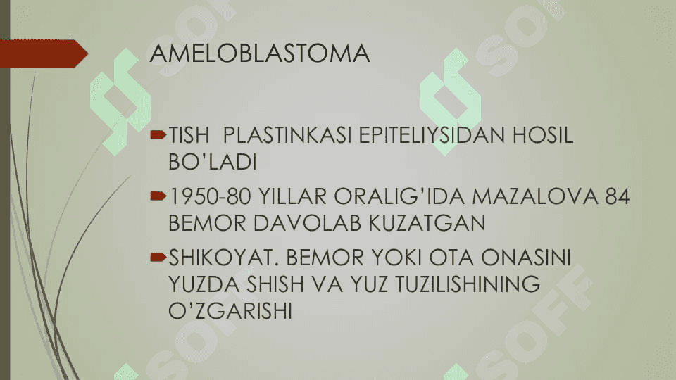 BOLALARDA ODONTOGEN O'SMALAR 2