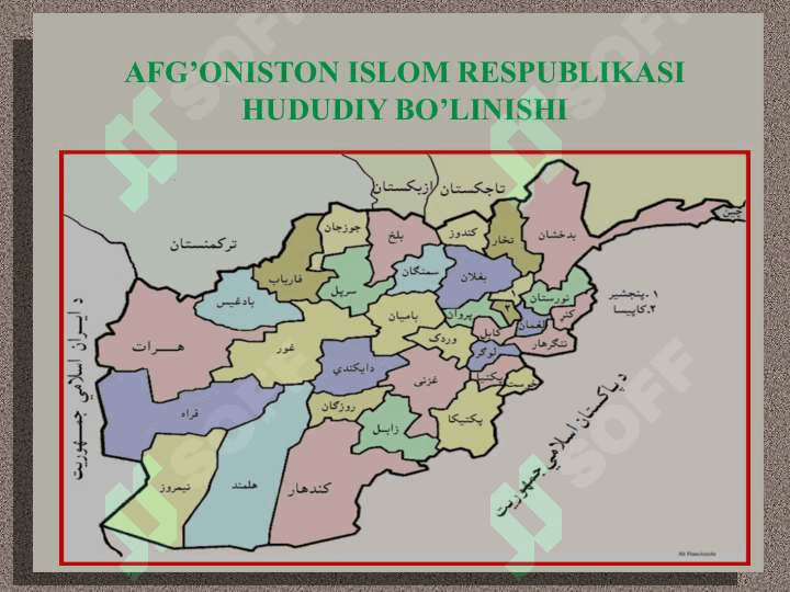 Afg'oniston Islom Respublikasi 3