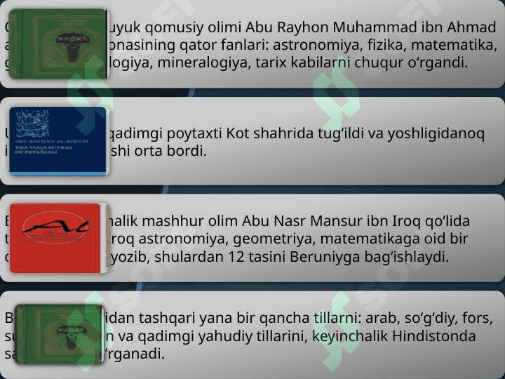 BERUNIYNING ILMIY ME`ROSI 5