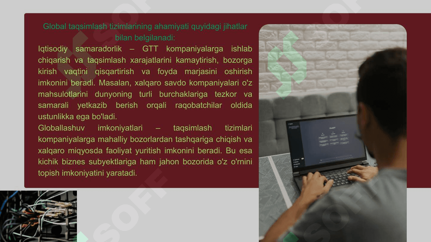 Global taqsimlash tizimlari 4