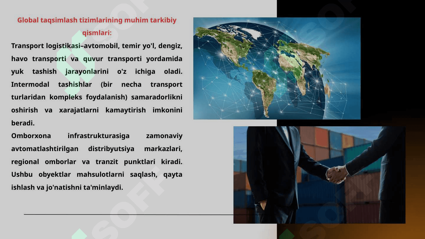 Global taqsimlash tizimlari 6