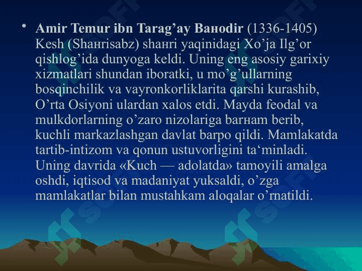 Temur va temuriylar davrida madaniy hayot 4