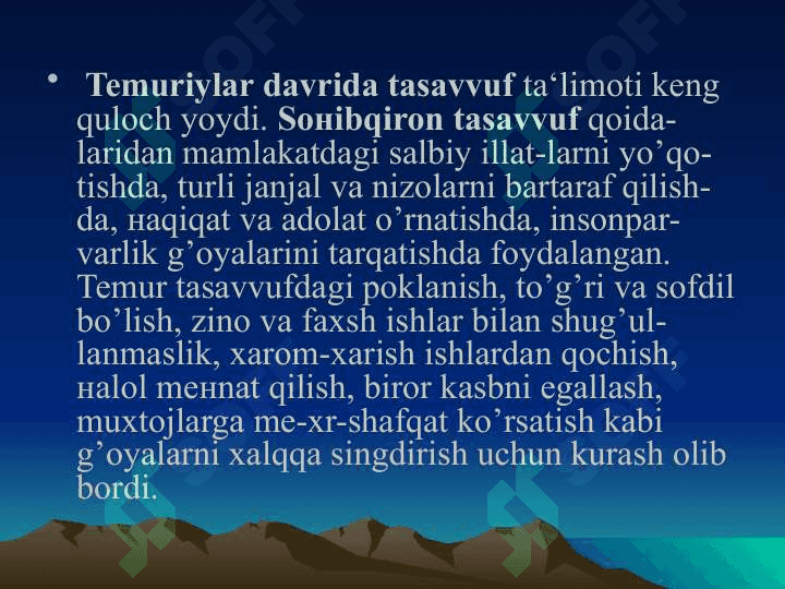 Temur va temuriylar davrida madaniy hayot 7