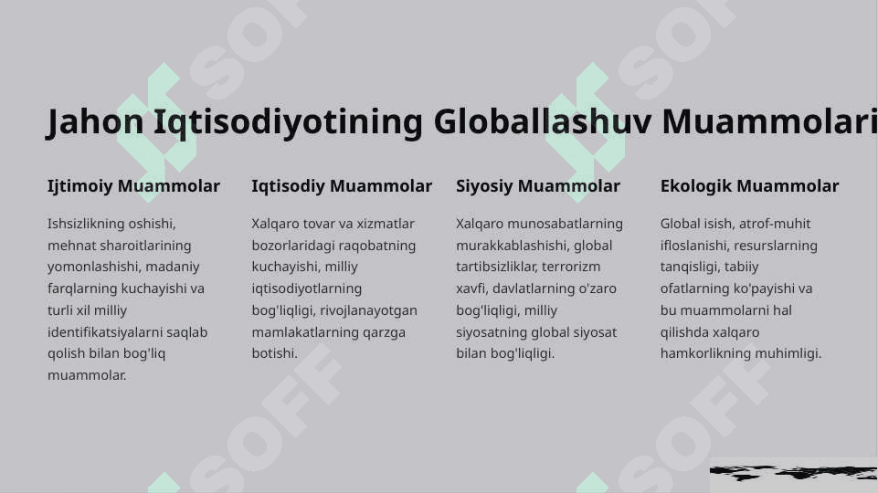 GLOBALLASHUV SHAROITIDA MILLIY IQTSODIYOTLARNING O‘RNI. 3