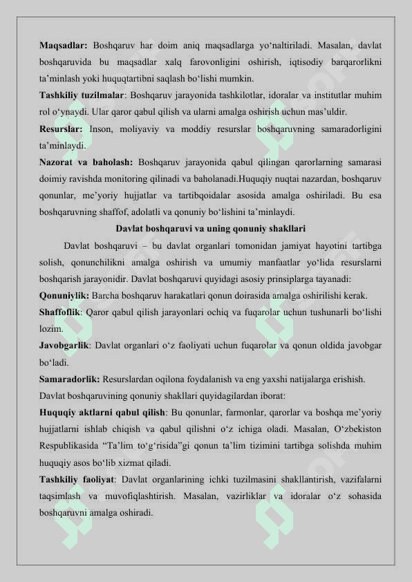 Boshqaruvning nohuquqiy shakllari tushunchasi 25 3