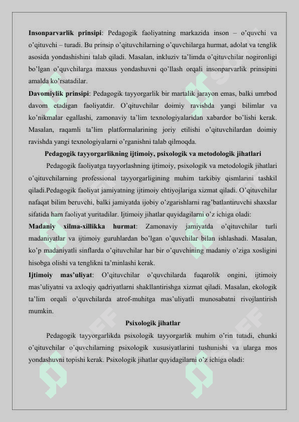 Bo‘lajak o‘qituvchilarni pedagogik faoliyatga tayyorlash modellari va taktikasi.25 4