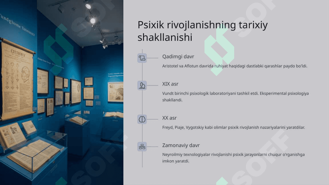 Psixik rivojlanish bo'yicha asosiy yondashuvlar 2