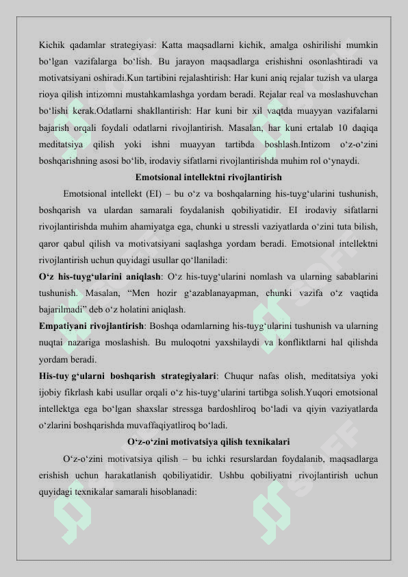 Shaxsning irodaviy sifatlarini rivojlantirish texnologiyalari 25 6