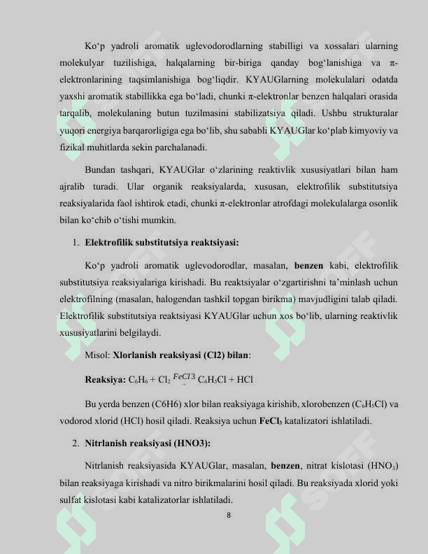 Ko‘p yadroli aromatik uglevodorodlar 8