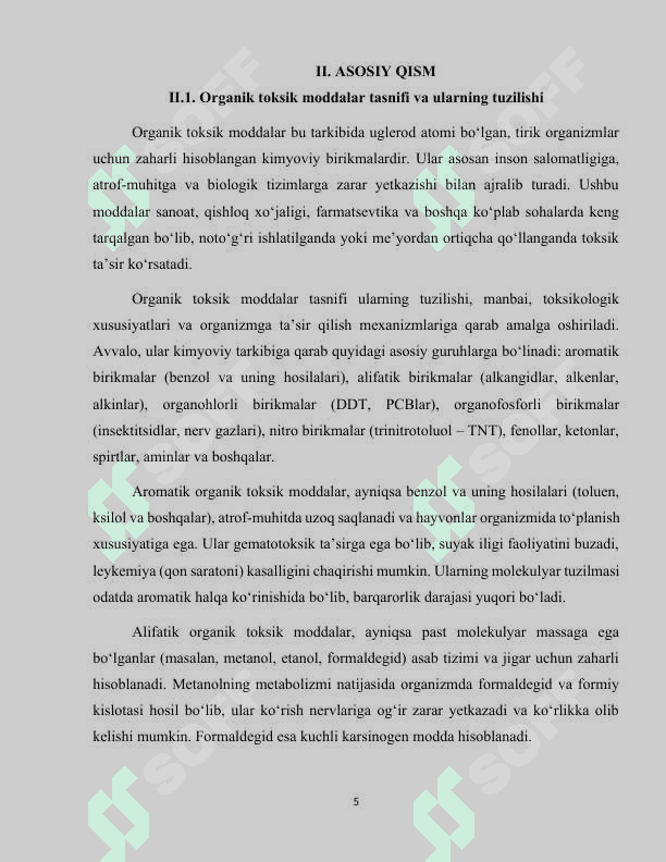 Organik toksik moddalar 5