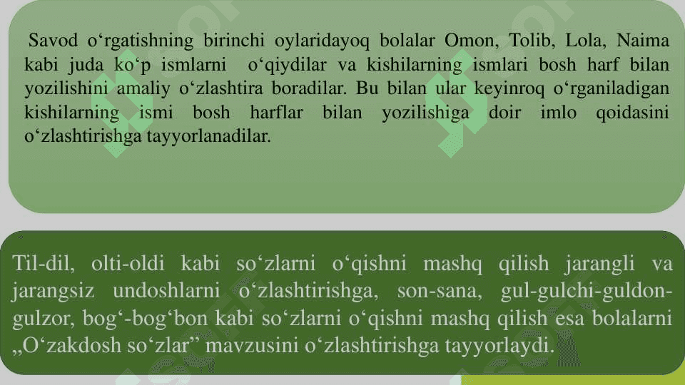 Savod o‘rgatish davrida grammatikorfografik bilimlarni amaliy o‘zlashtirish 4