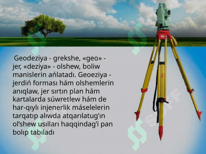 Elektron nivelirlerdin' du'zilisi, tekseriliwi  ha'm onda  o'lshew jumislarin  orinlaw. Nivelir reyka du'zilisin u'yreniw 3