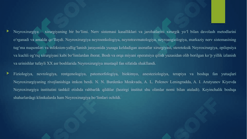 NEYROXIRURGIK KASALLIKLARI HAQIDA TUSHUNCHA 3