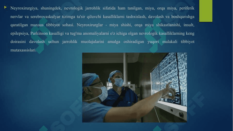 NEYROXIRURGIK KASALLIKLARI HAQIDA TUSHUNCHA 8