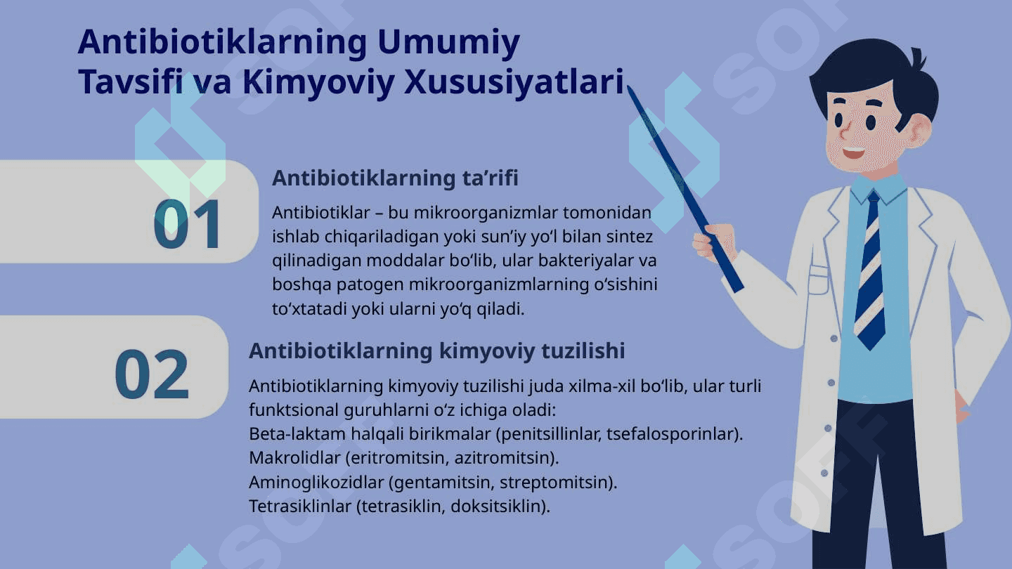 Antibiotiklarning kimyoviy tahlili 4