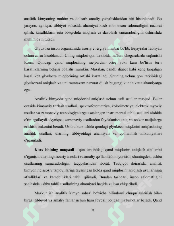 Qon tarkibidagi qand miqdorini aniqlash 3