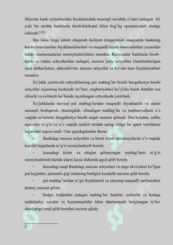 Bankdagi maxsus schyotlardagi pul mablaglari hisobi.doc 3