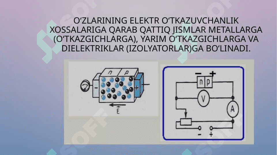 Yarim o’tkazgich va yarim o’tkazgichli kontaktlar 2