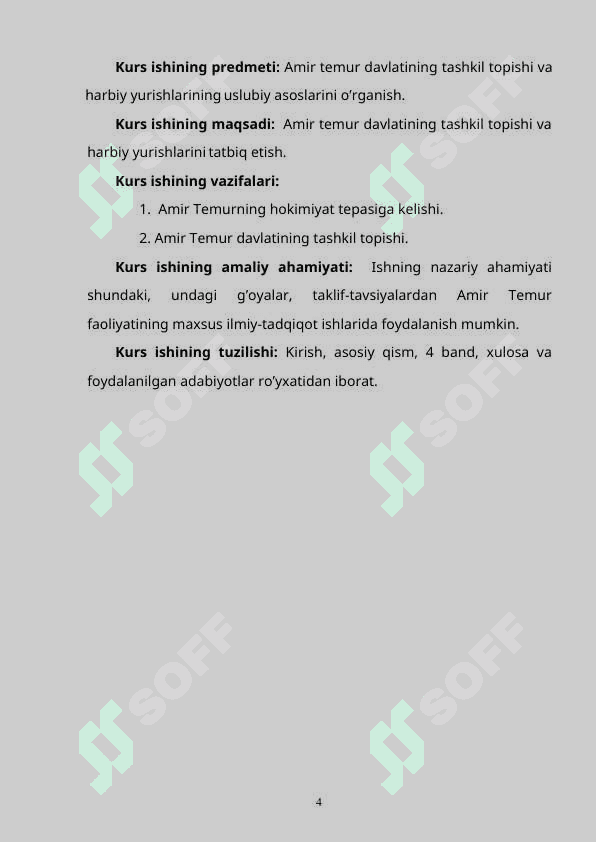 AMIR TEMUR DAVLATINING TASHKIL TOPISHI 4