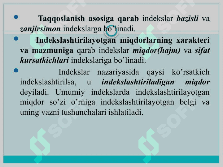 STATISTIK INDEKSLAR 5