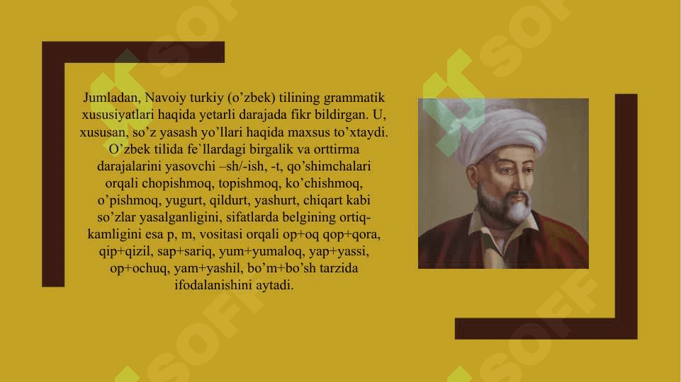 Alisher Navoiy – o’zbek adabiy tilining asoschisi 3