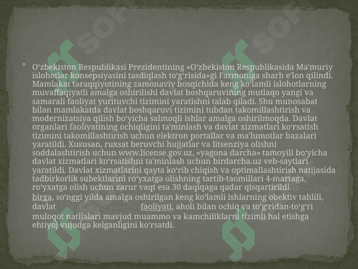 O'zbekistonda ijtimoiy sohada  amalga oshirilayotgan o'zgarishlar 2