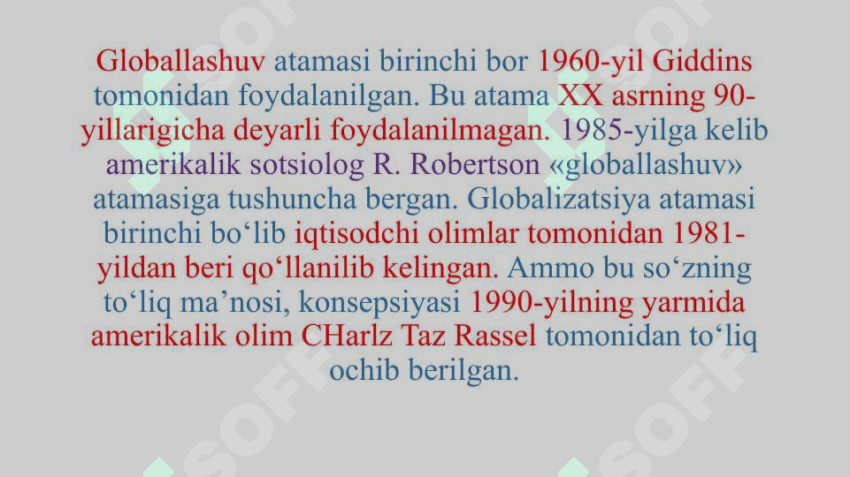 Global jarayonlar va barqaror taraqqiyot 3