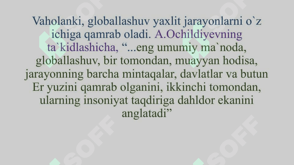 Global jarayonlar va barqaror taraqqiyot 7