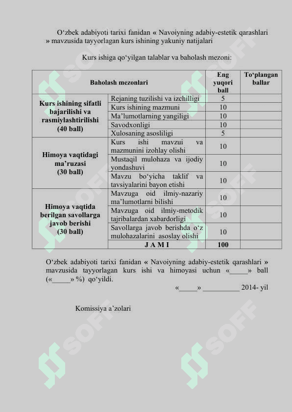 Navoiyning adabiy-estetik qarashlari 2