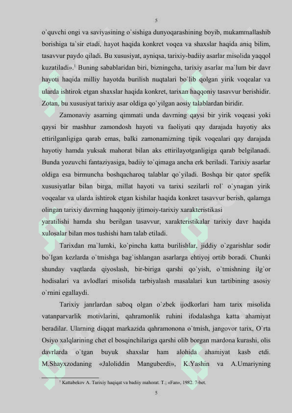O'zbek adabiyotida tarixiy hikoya 5