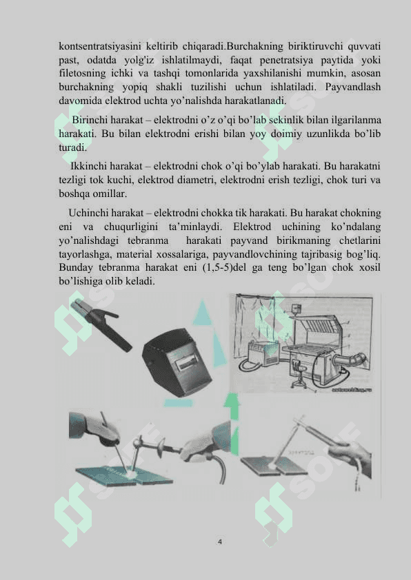Zamonaviy payvandlash ishlarining texnologiyasi va payvandlash usullari 4