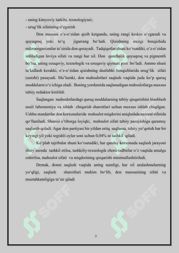 Don mahsulotlari sifatini nazorat qilishning nazariy asoslari 35 kurs ishi.docx 7