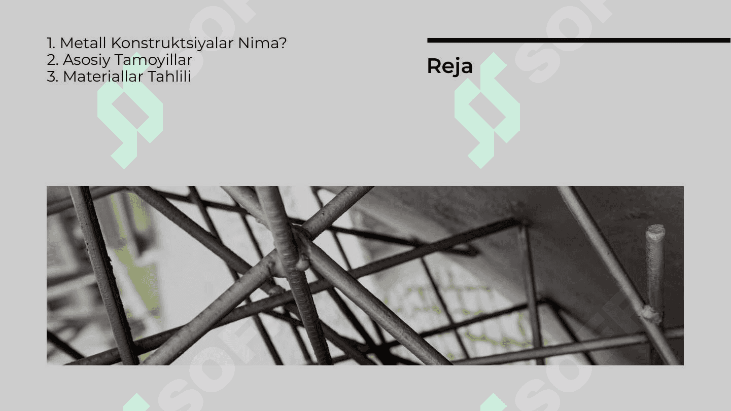 Metal konstruksiyalar montaji 2