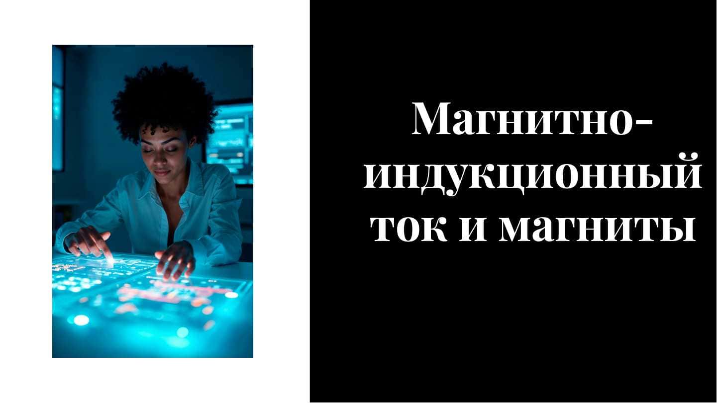 Магнитноиндукционный ток и магниты