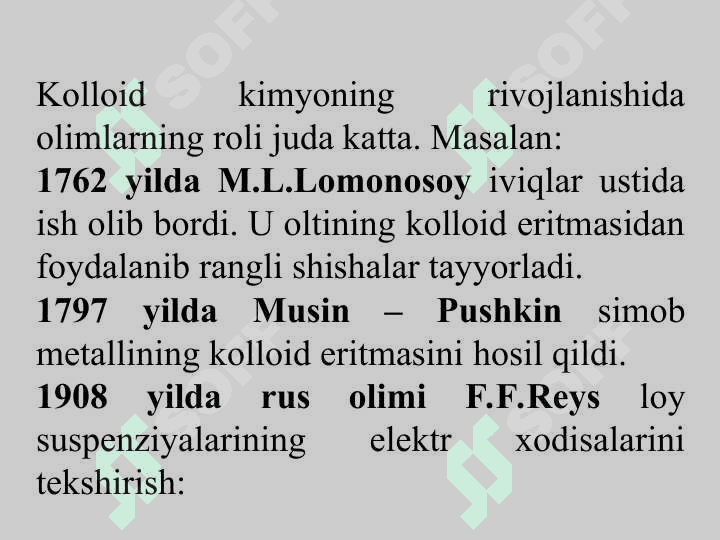 Dispers sistemalarning asosiy tushunchalari va sinflanishi 6