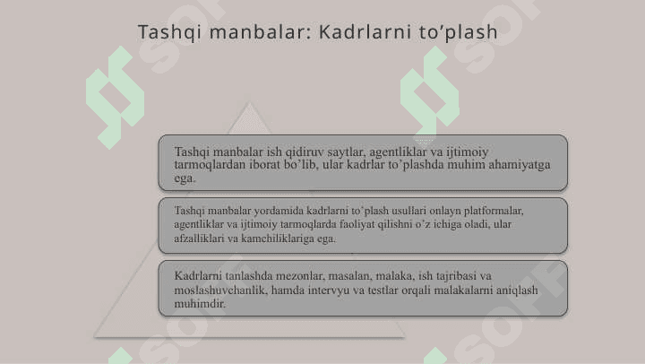 Kadrlarni to'plash va tanlash usullari 8