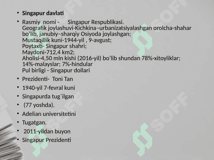4-maruza Hindiston, Singapur va Turkiya talim tizimi 8
