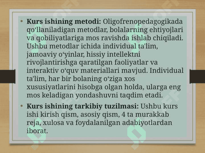 Oligofrenopedagogikaning rivojlanish tarixi. Oligofrenopedagogika sohasiga hissa qo‘shgan olimlar. 6