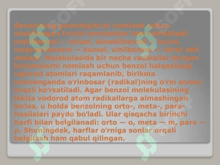 Aromatik uglevodorod 8