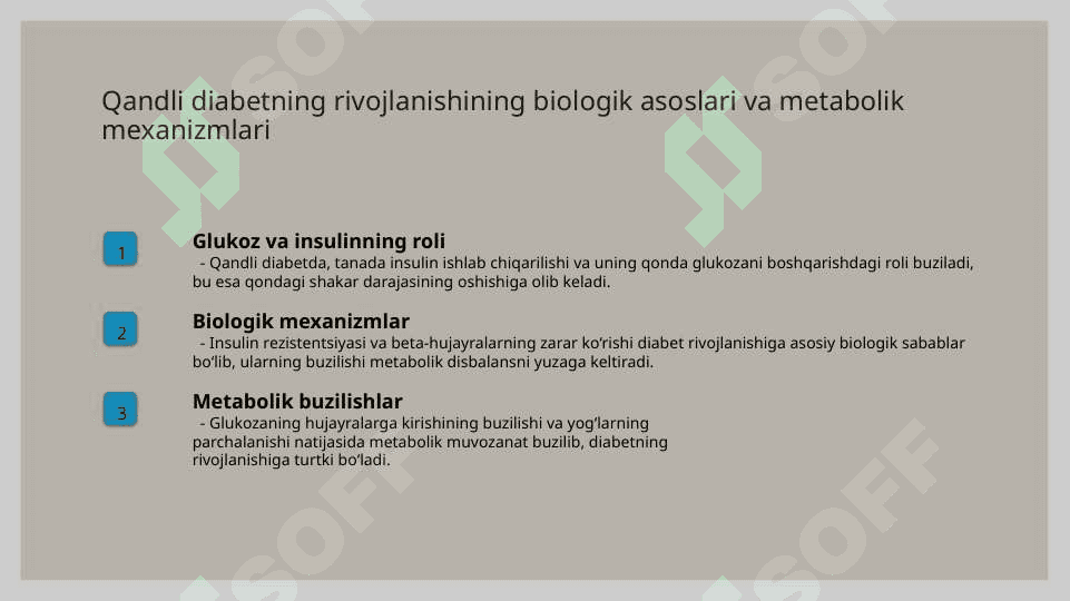 Qandli diabet kasali 3