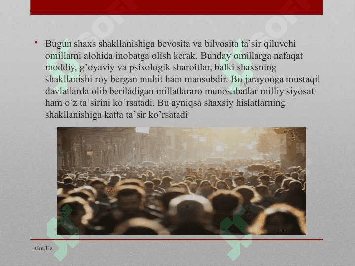 Milliy mеntаlitеt vа uning ijtimоiylаshuvdа tutgаn o’rni 3